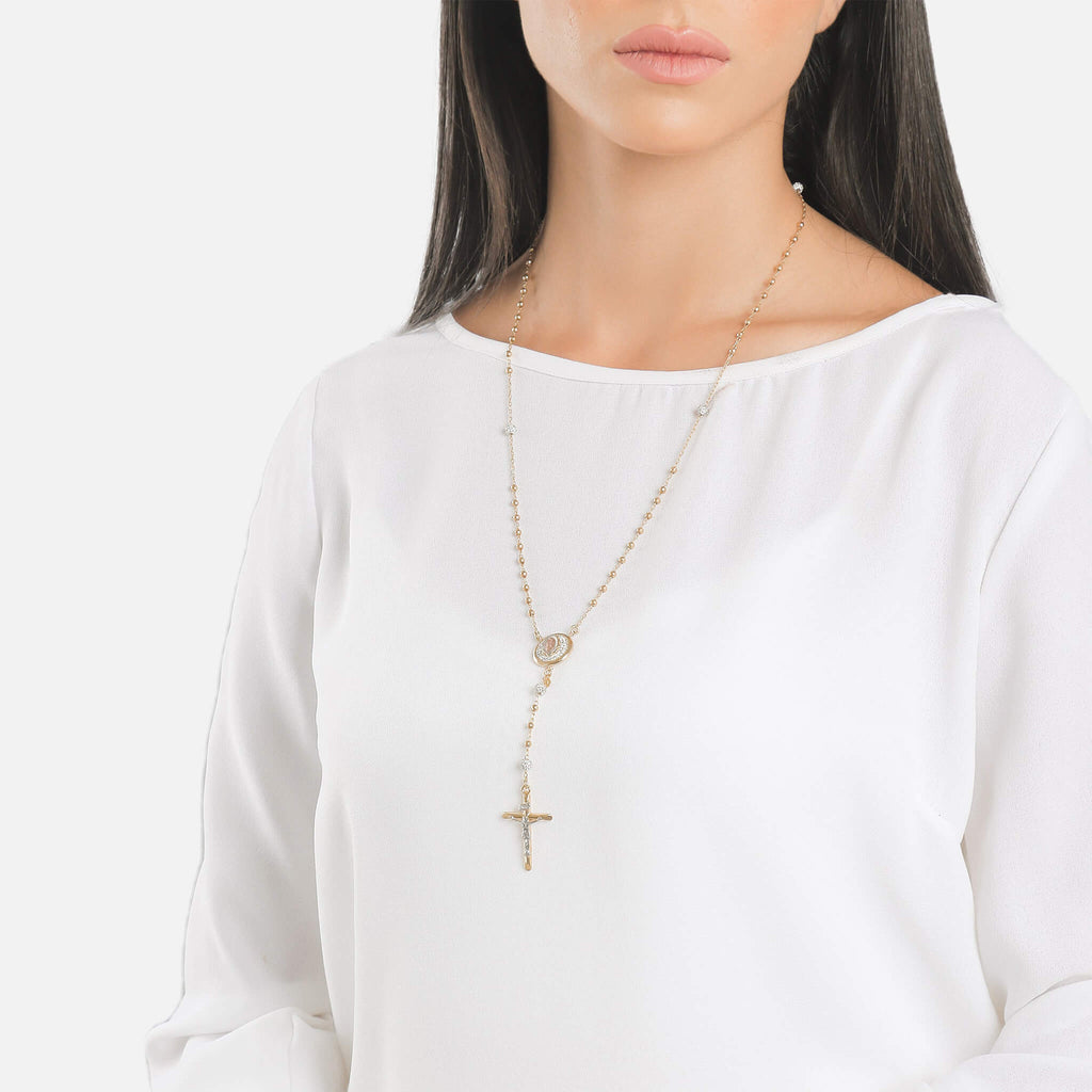 The Carmel Radiant Rosary Necklace