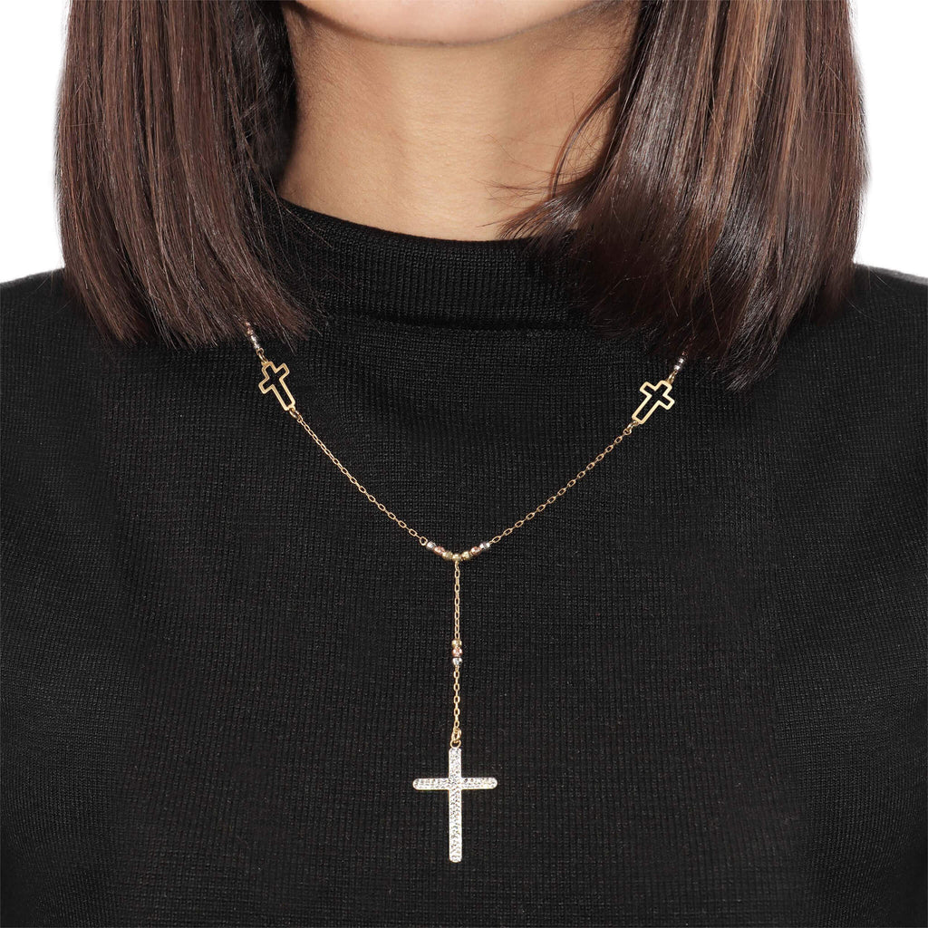 The Miriam Miracle Cross Necklace