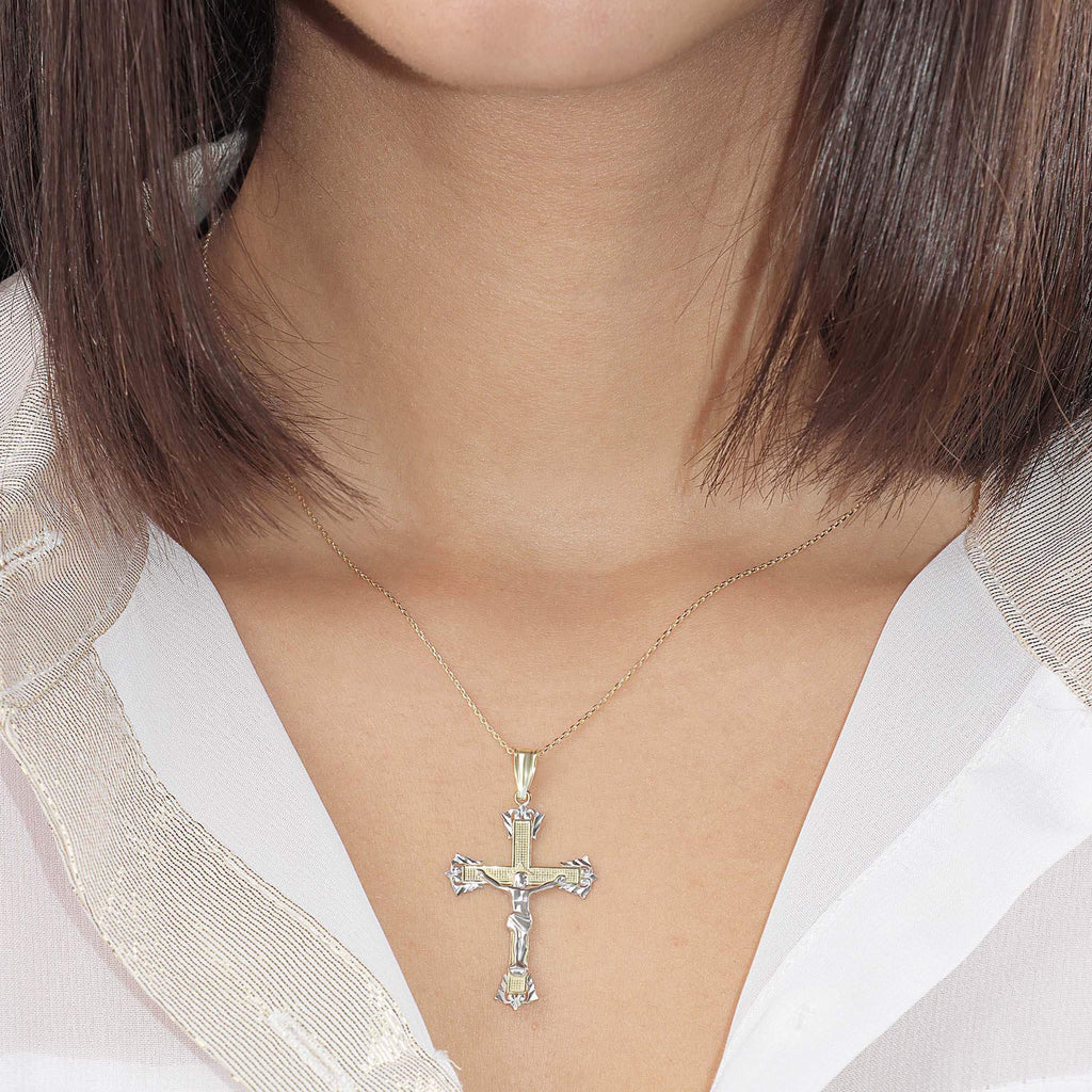 The Jordan Crucifix Pendant | Large