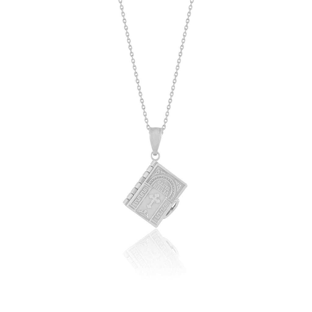 The Message Pendant | Padre Nuestro Inscribed