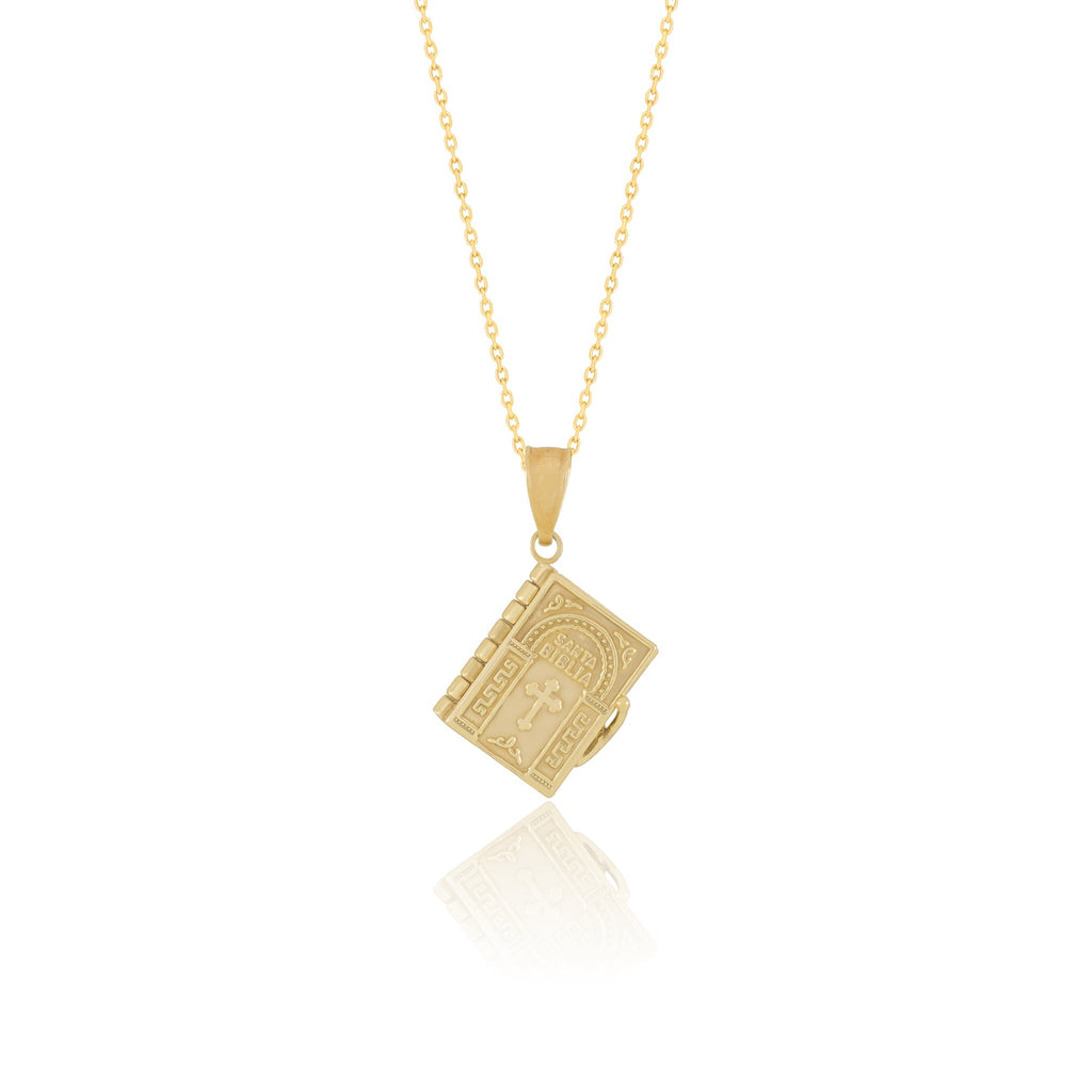 The Message Pendant | Padre Nuestro Inscribed