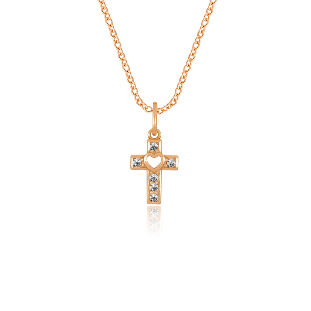 The Sweetheart Cross Pendant | Petite