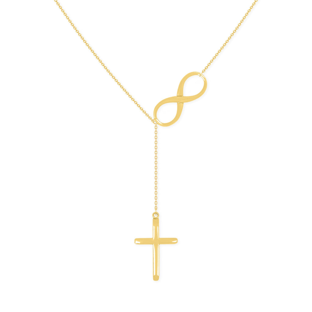 The Julia Infinity and Cross Necklace