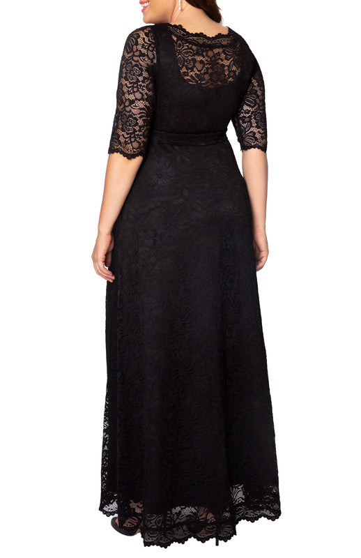 Leona Lace Gown - Plus