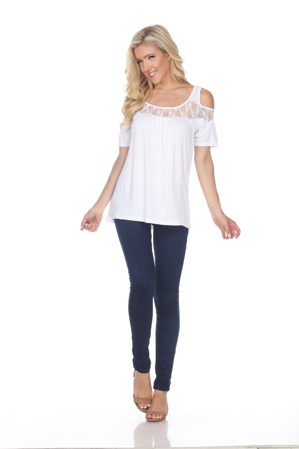 White Mark Women's Bexley Tunic Top (7 Colors Available)