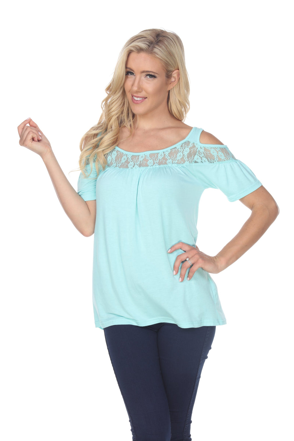 White Mark Women's Bexley Tunic Top (7 Colors Available)