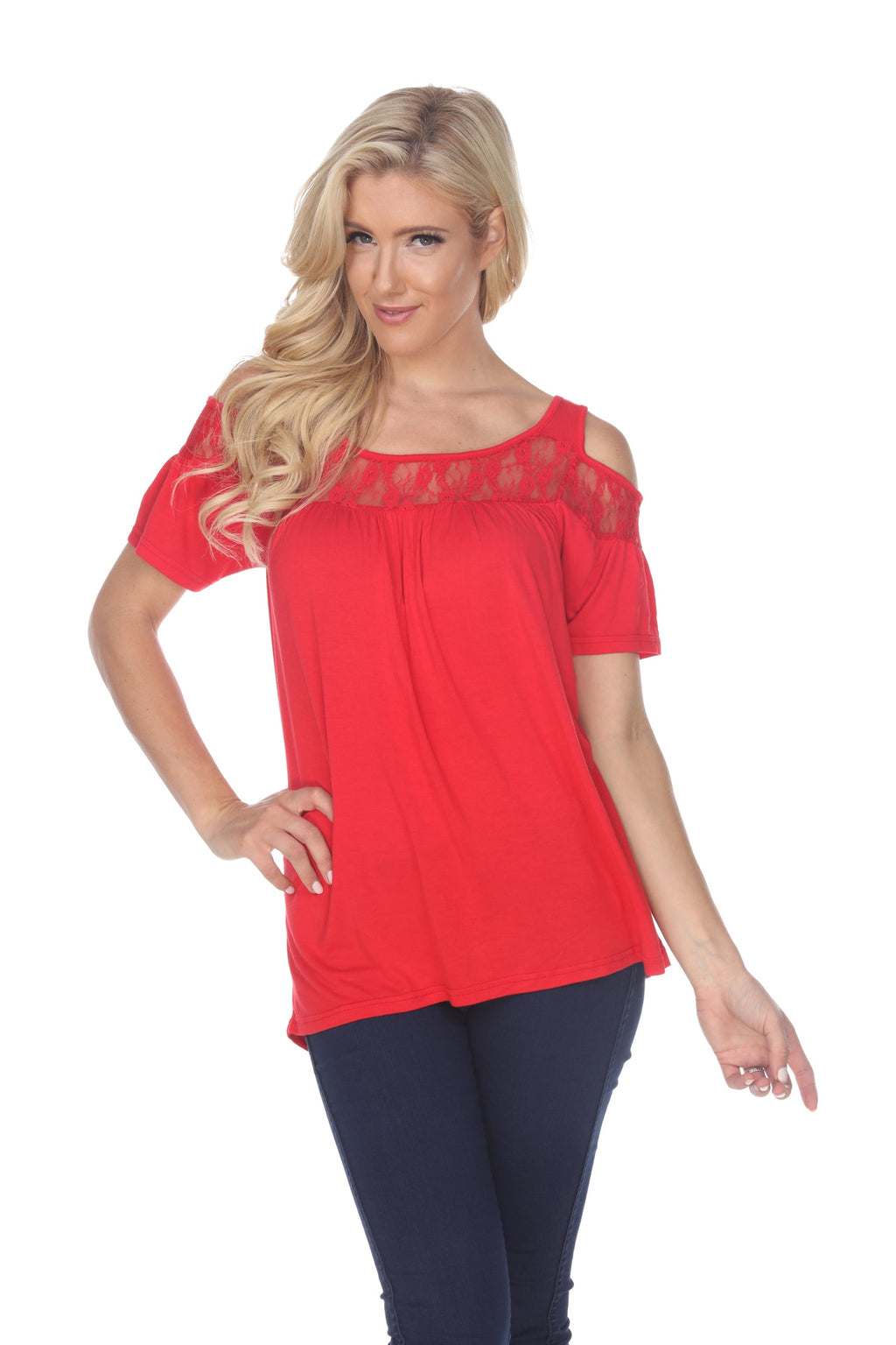 White Mark Women's Bexley Tunic Top (7 Colors Available)