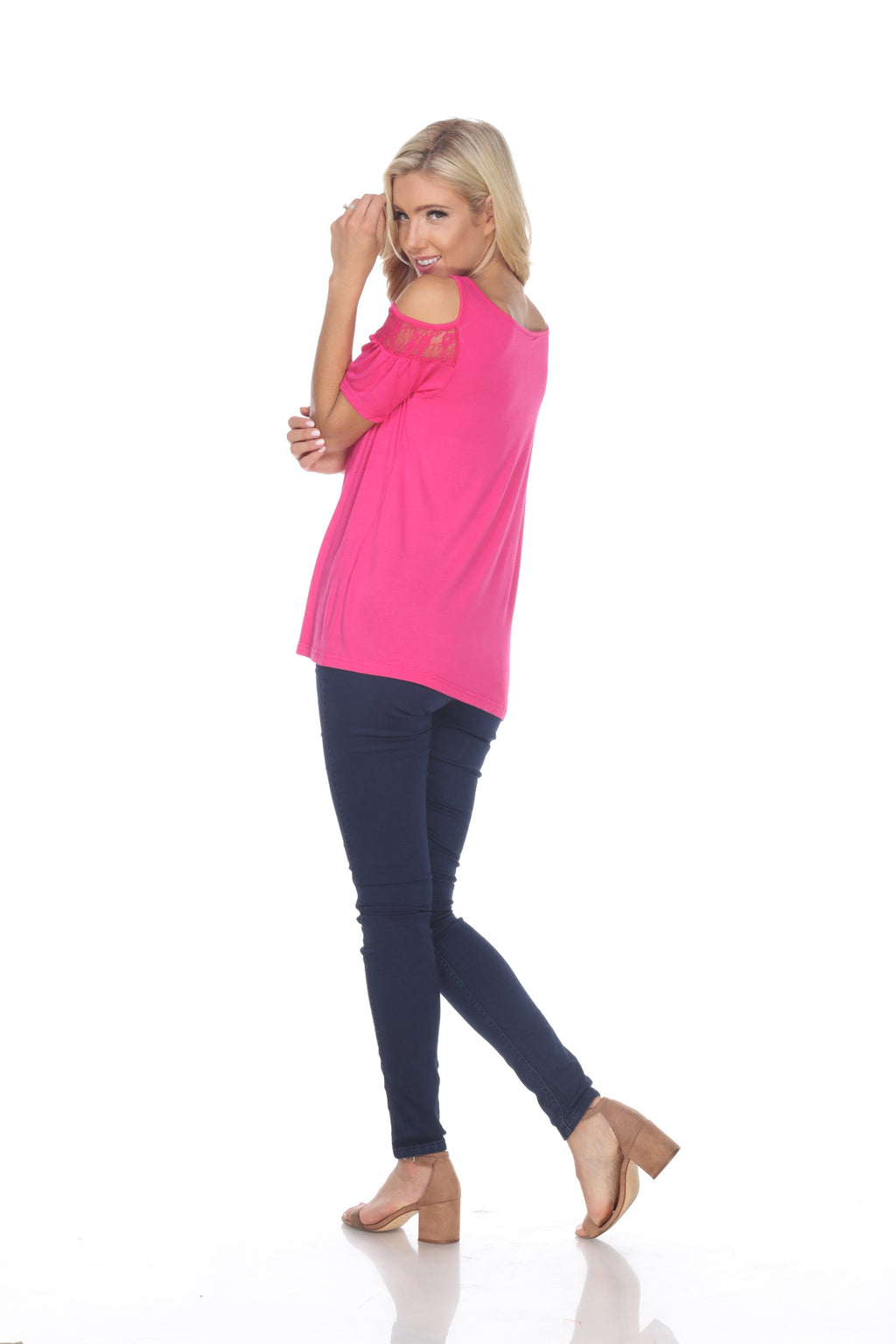 White Mark Women's Bexley Tunic Top (7 Colors Available)