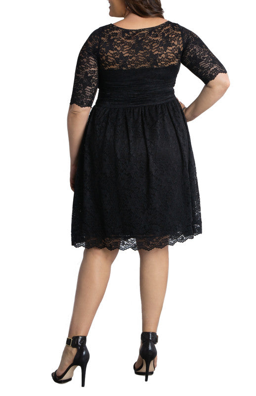 Luna Lace Dress - Plus