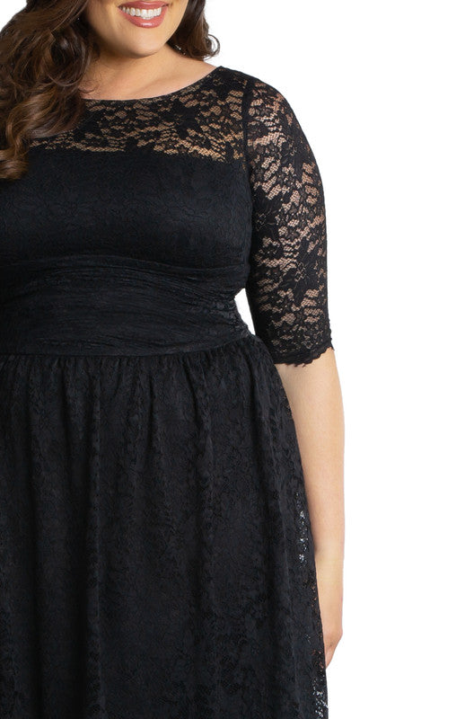 Luna Lace Dress - Plus