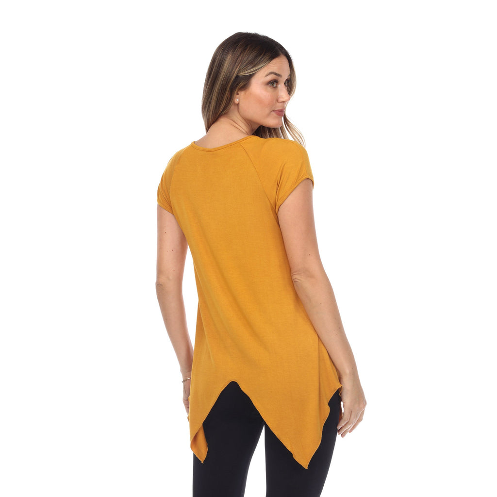 White Mark Women's Fenella Tunic Top (6 Colors Available)