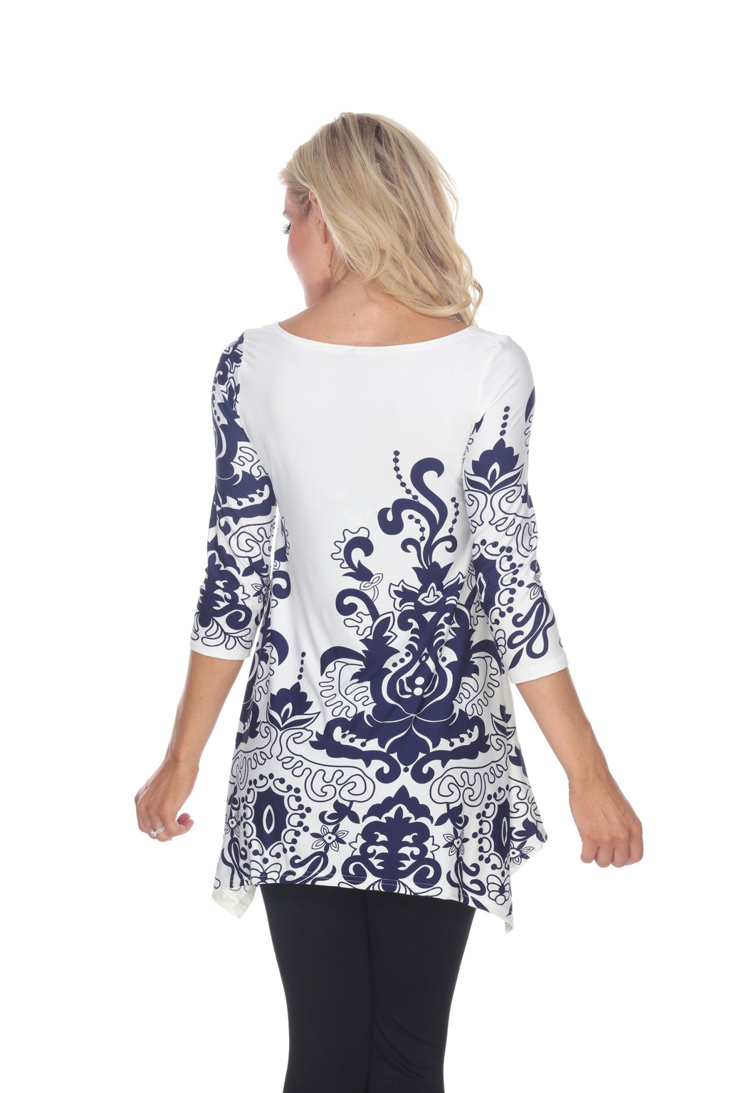 White Mark Women's Yanette Tunic Top (6 Colors Available)