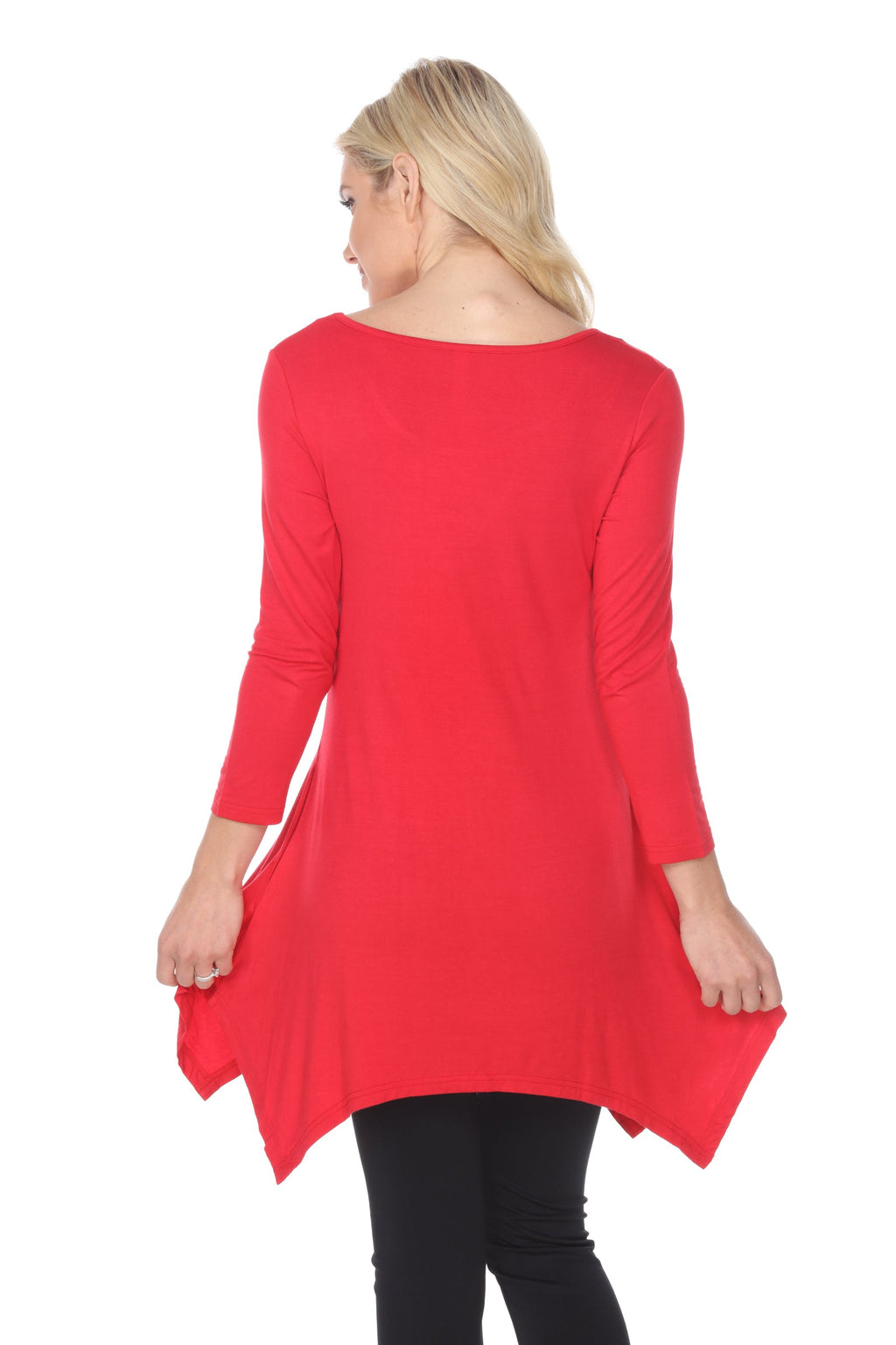 White Mark Women's Makayla Tunic Top (7 Colors Available)