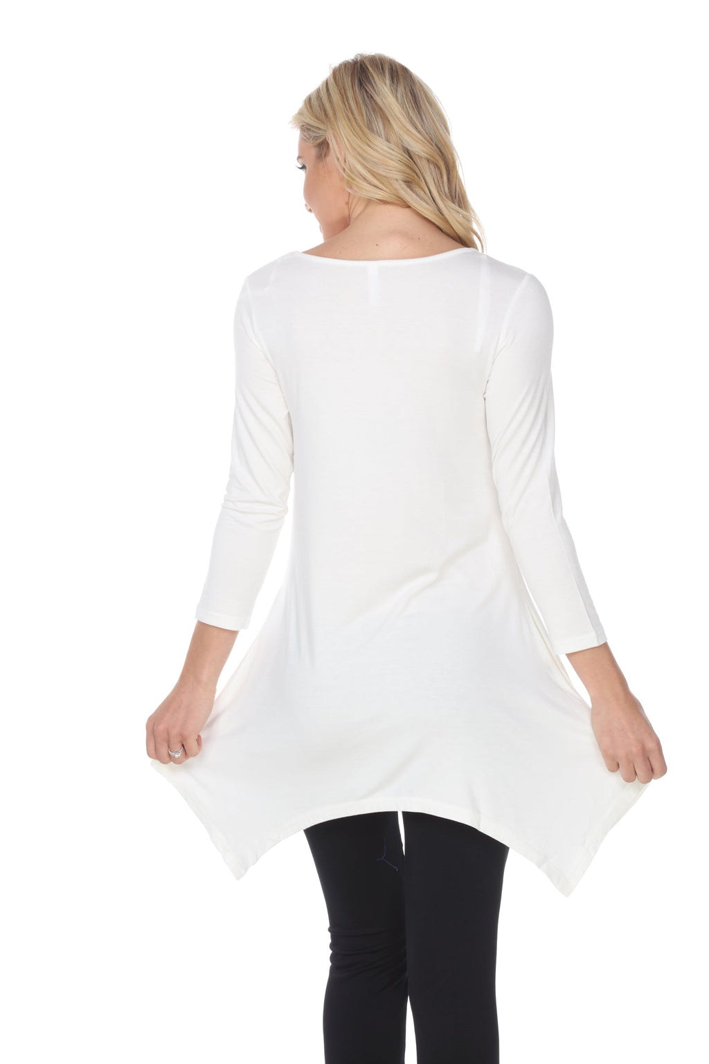 White Mark Women's Makayla Tunic Top (7 Colors Available)