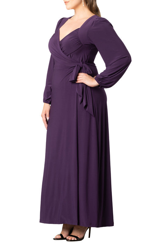 Modern Muse Wrap Gown - Plus