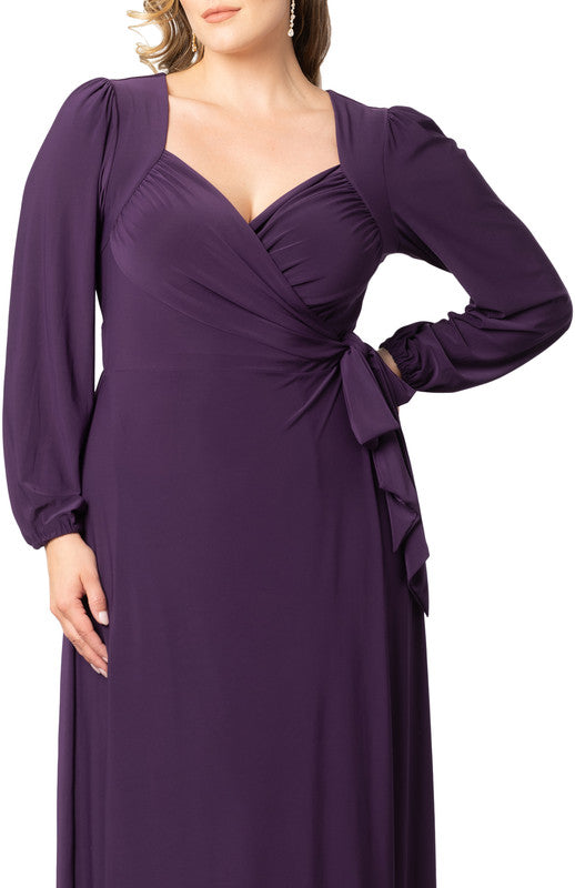 Modern Muse Wrap Gown - Plus