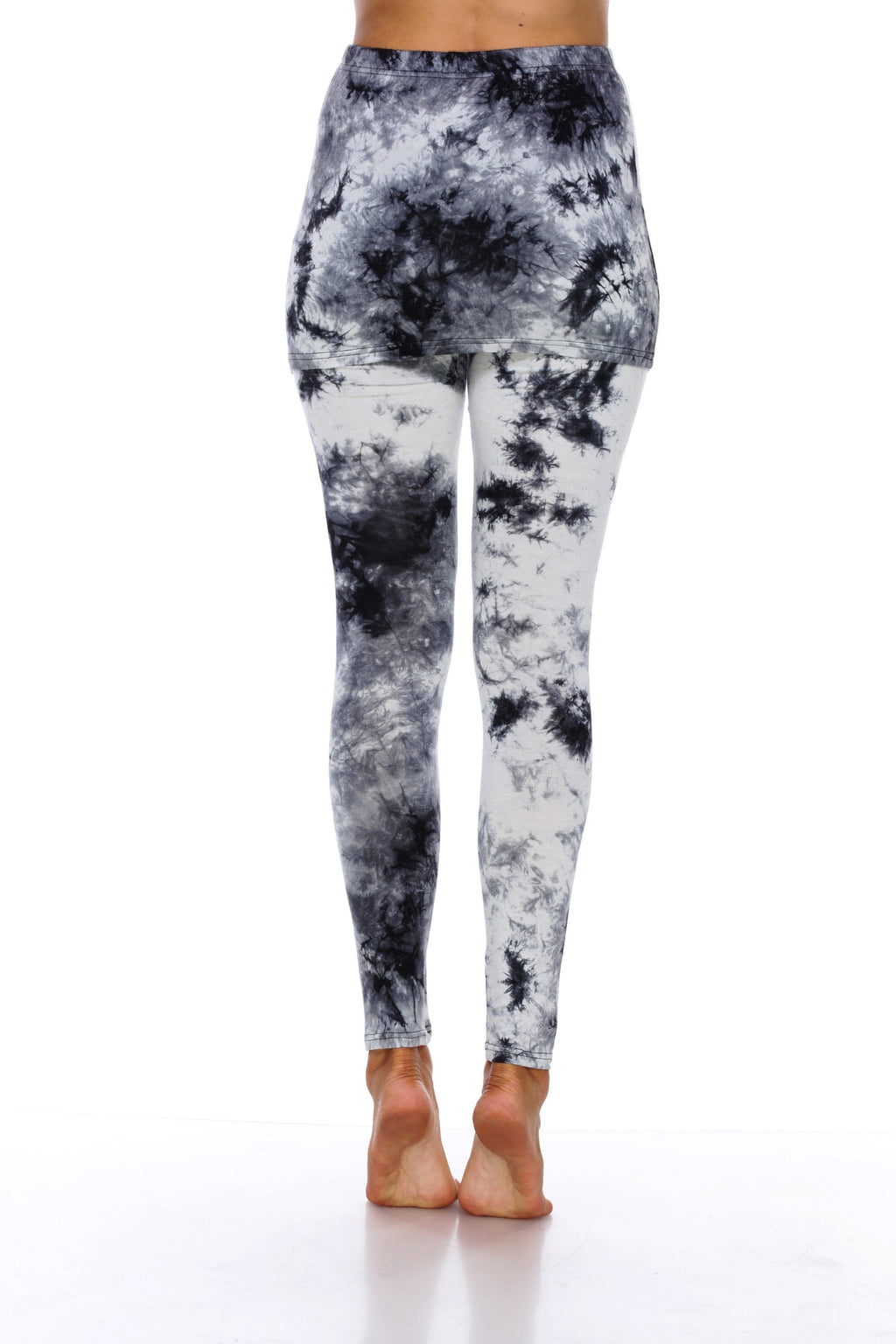 Tie Dye Skirted Leggings (6 Colors Available)