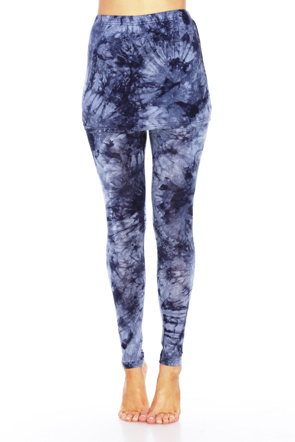 Tie Dye Skirted Leggings (6 Colors Available)