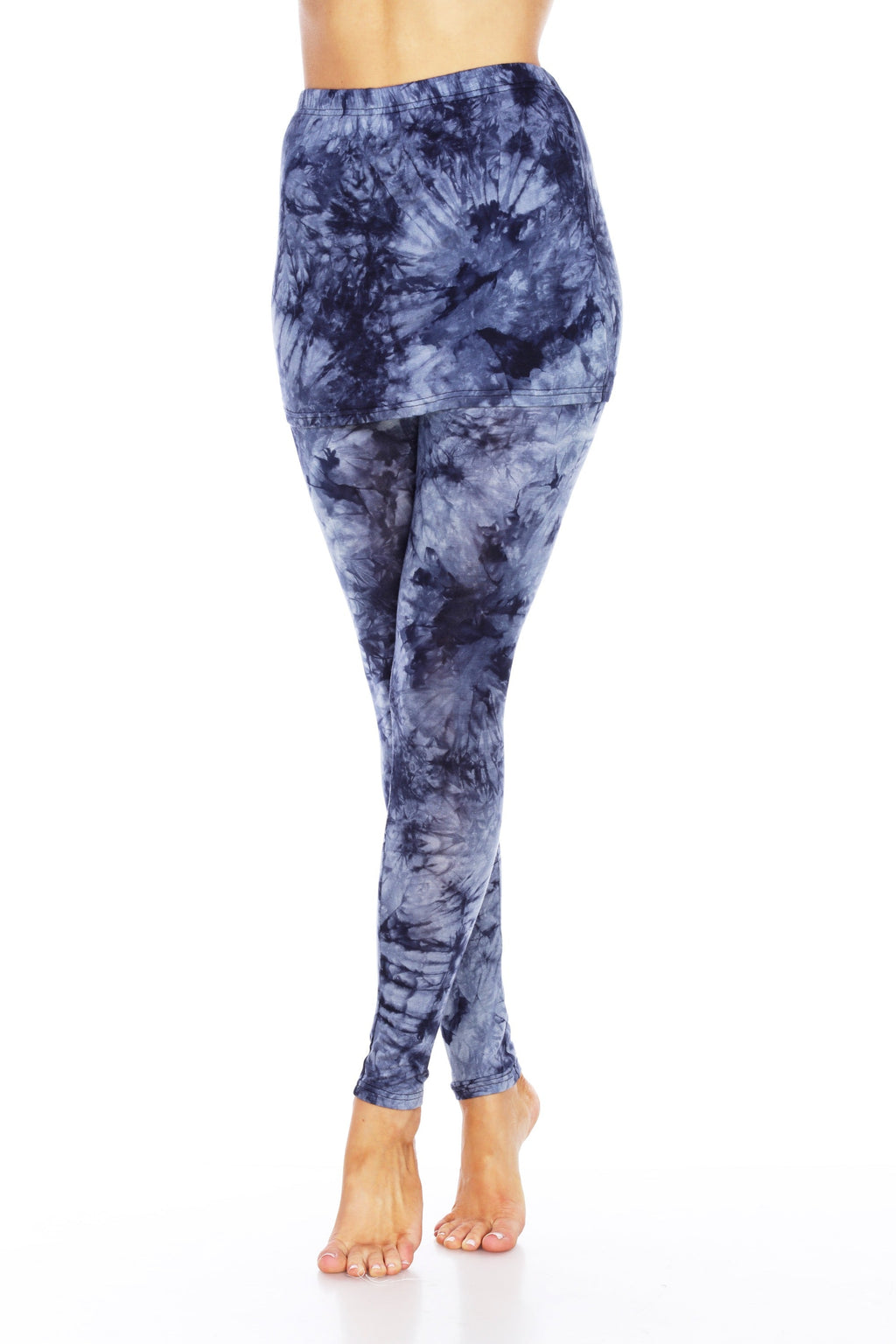 Tie Dye Skirted Leggings (6 Colors Available)