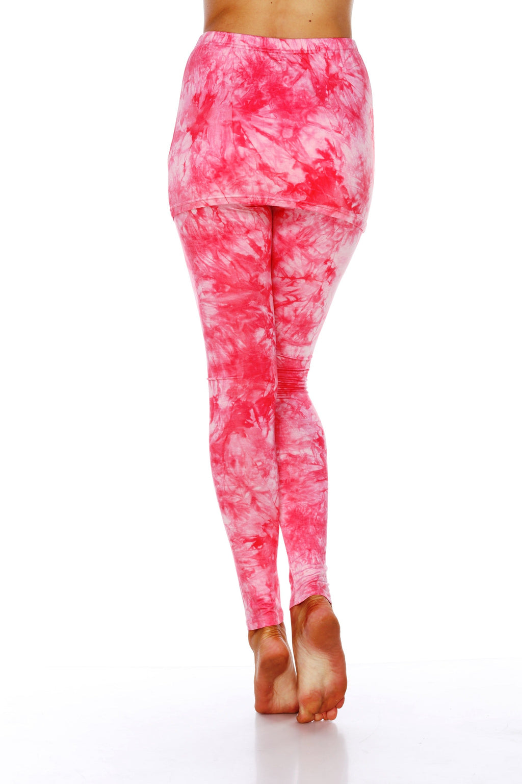 Tie Dye Skirted Leggings (6 Colors Available)