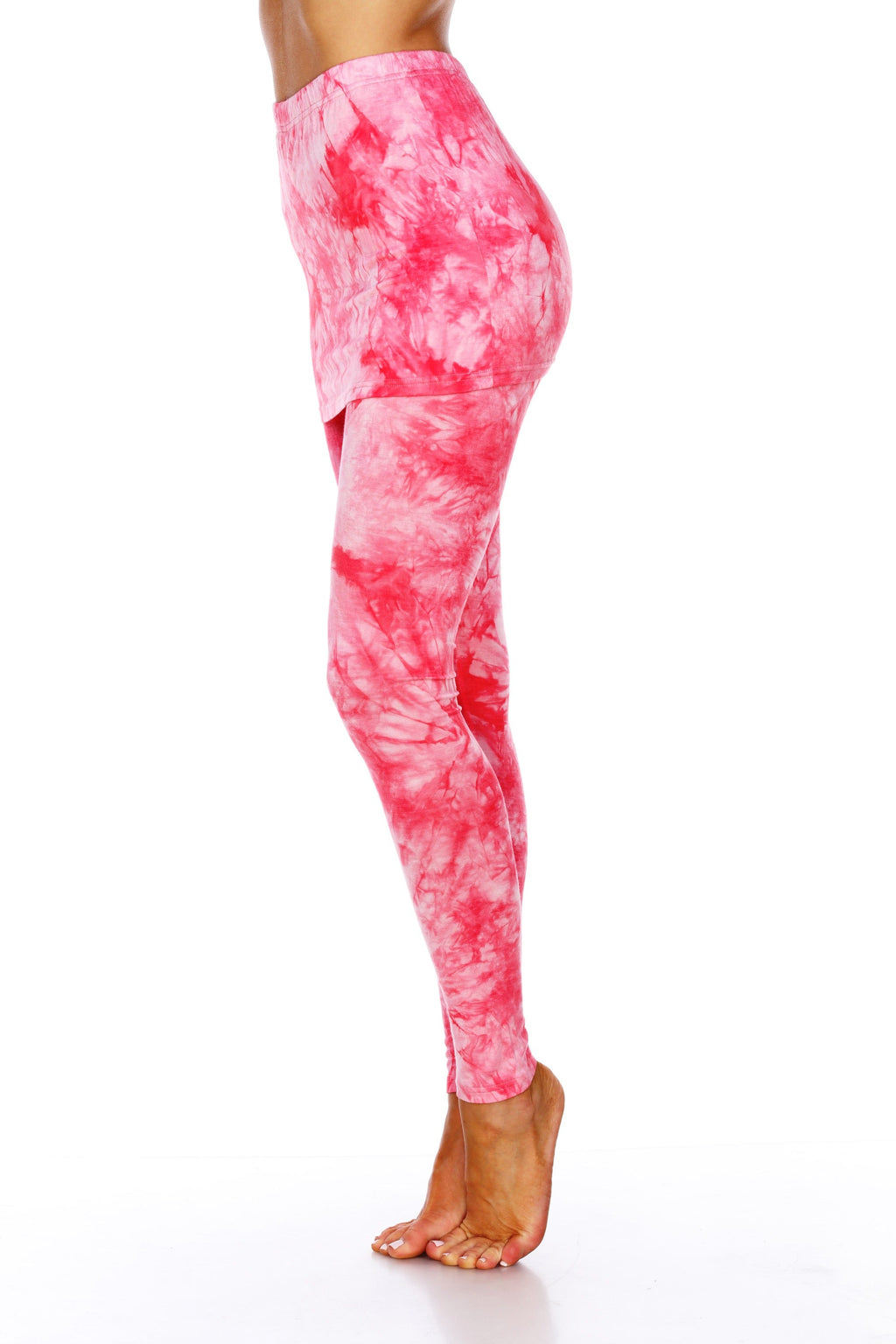 Tie Dye Skirted Leggings (6 Colors Available)