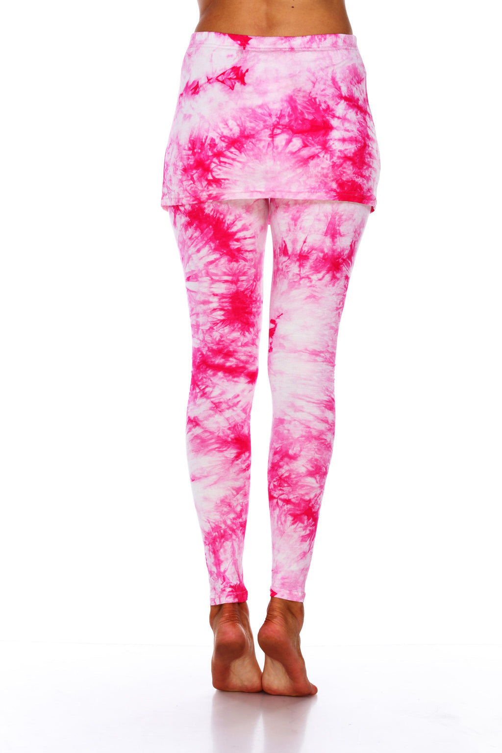 Tie Dye Skirted Leggings (6 Colors Available)