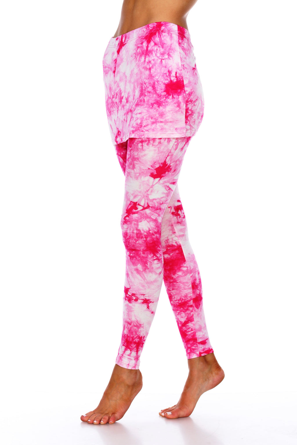 Tie Dye Skirted Leggings (6 Colors Available)