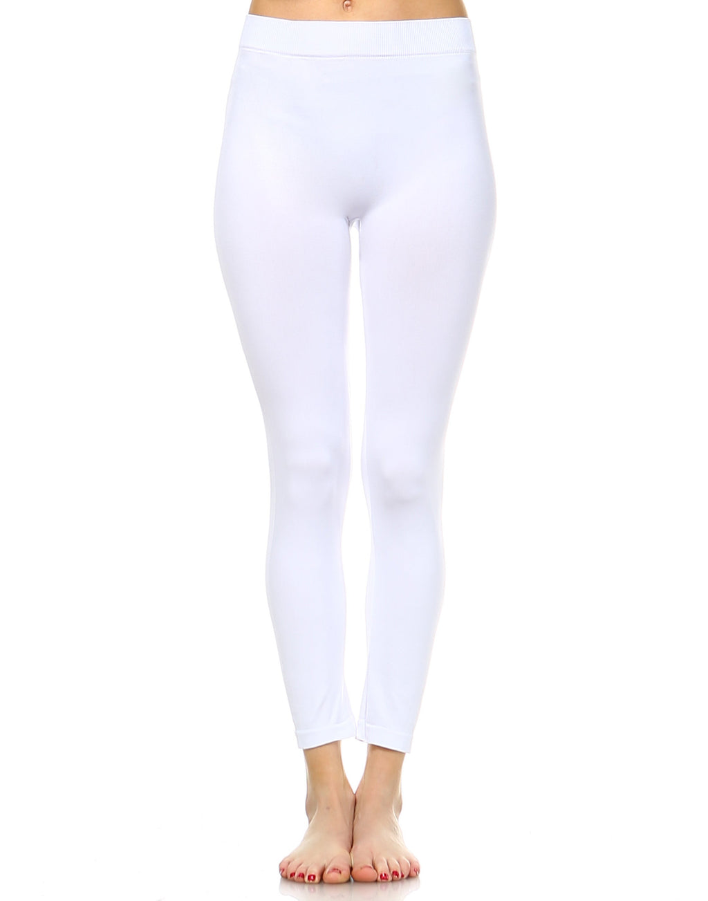 Super Stretch Pack of 2 Solid Leggings (5 Colors Asst Available)