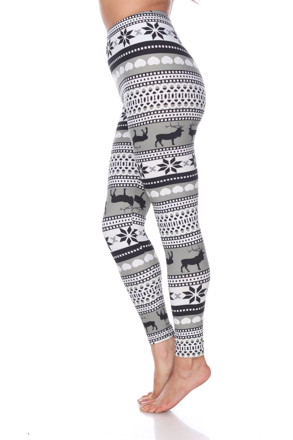 Women's One Fits Most Printed Leggings (2 Colors Available)