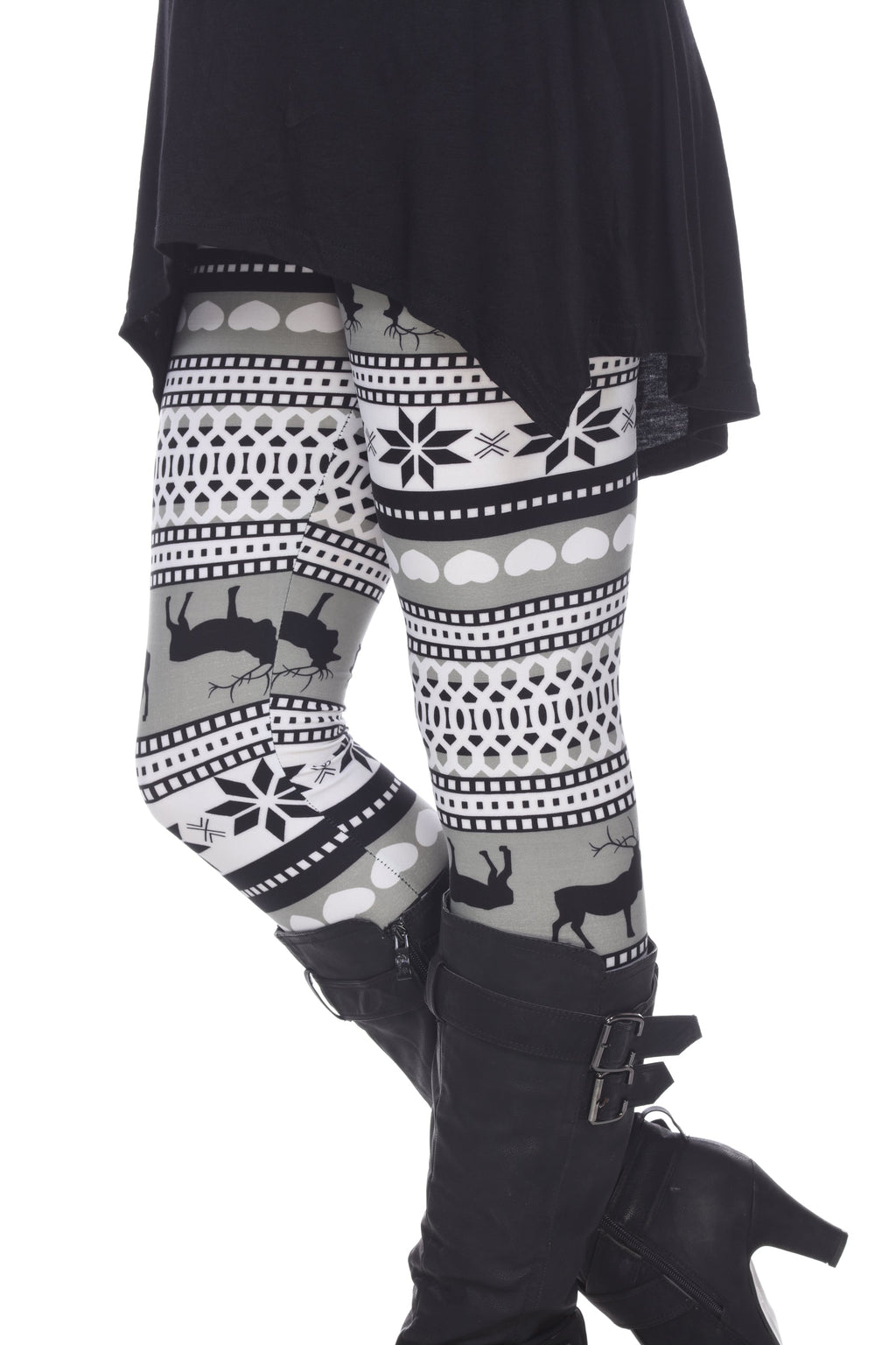 Women's One Fits Most Printed Leggings (2 Colors Available)