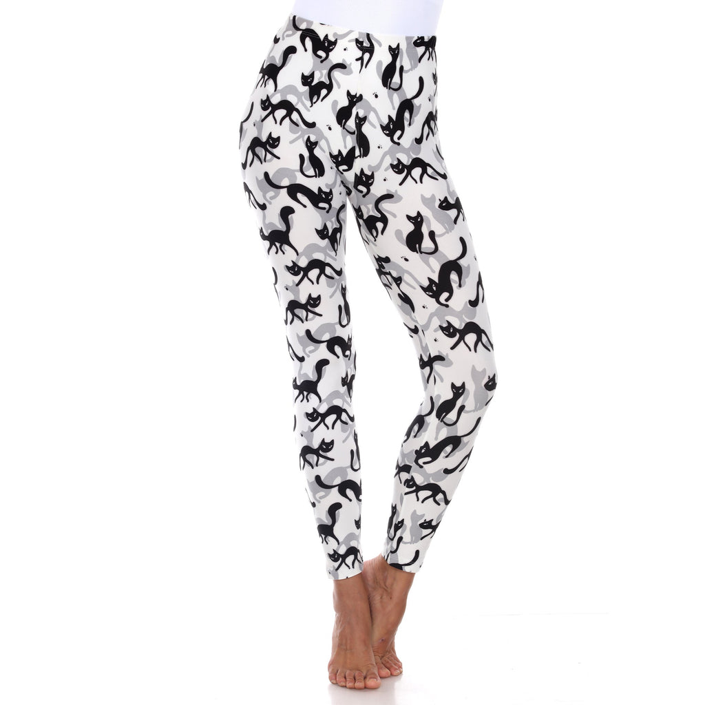 Super Soft Cat Printed Leggings (3 Colors Available)