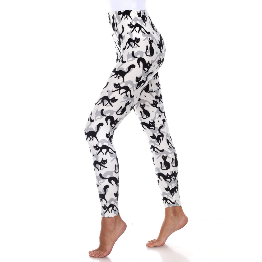 Super Soft Cat Printed Leggings (3 Colors Available)