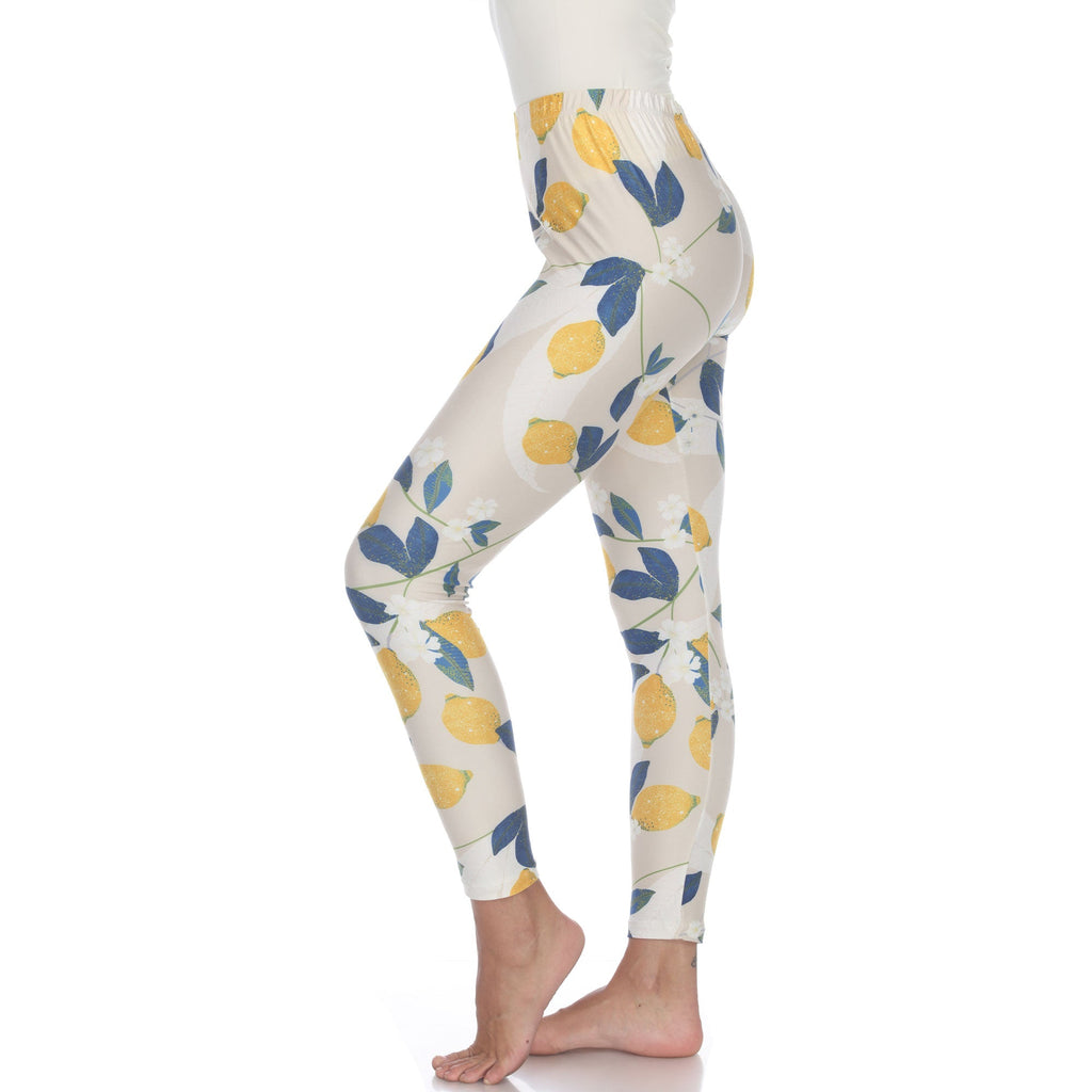 Super Soft Tropical Printed Leggings (4 Colors Available)