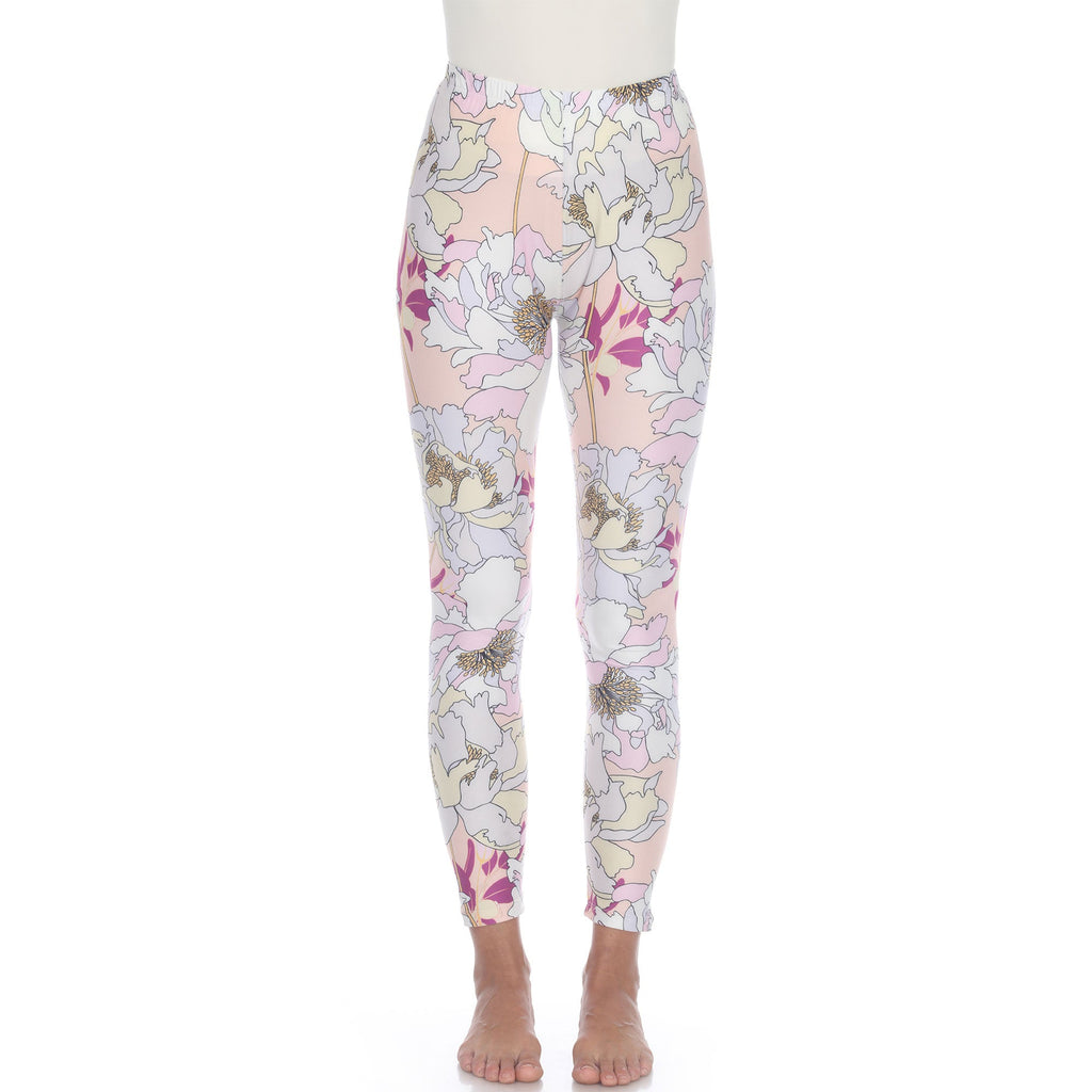 Super Soft Tropical Printed Leggings (4 Colors Available)