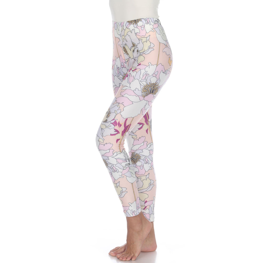 Super Soft Tropical Printed Leggings (4 Colors Available)