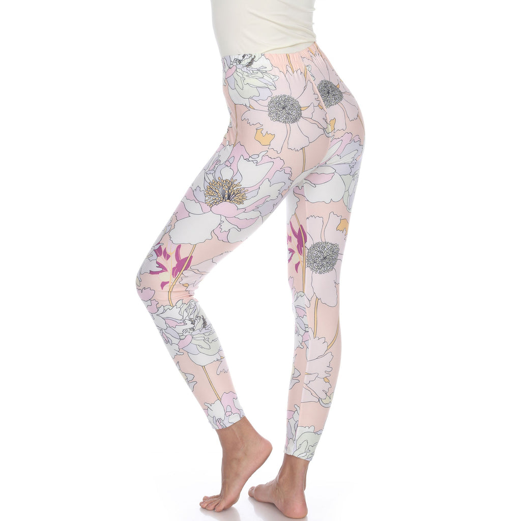 Super Soft Tropical Printed Leggings (4 Colors Available)