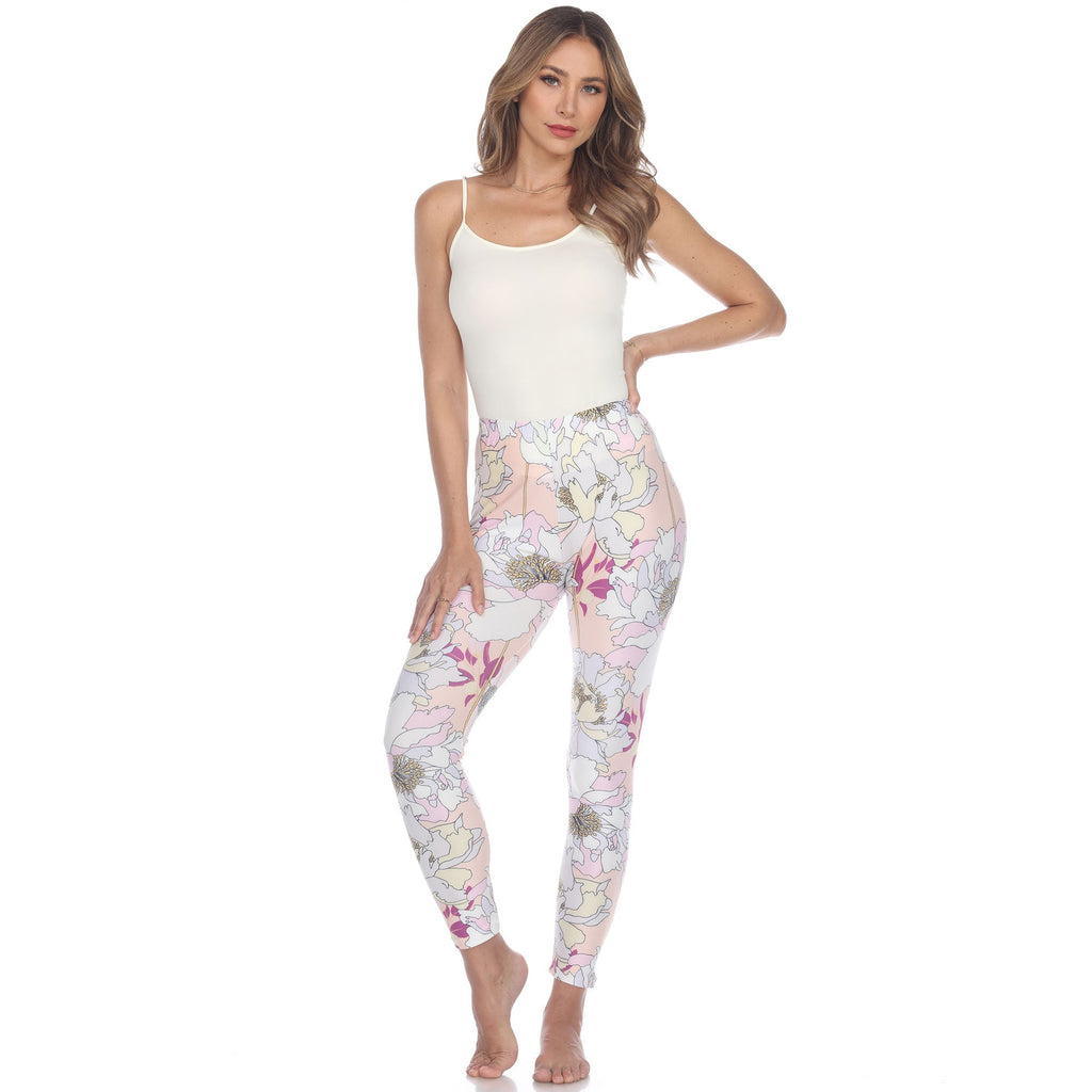 Super Soft Tropical Printed Leggings (4 Colors Available)