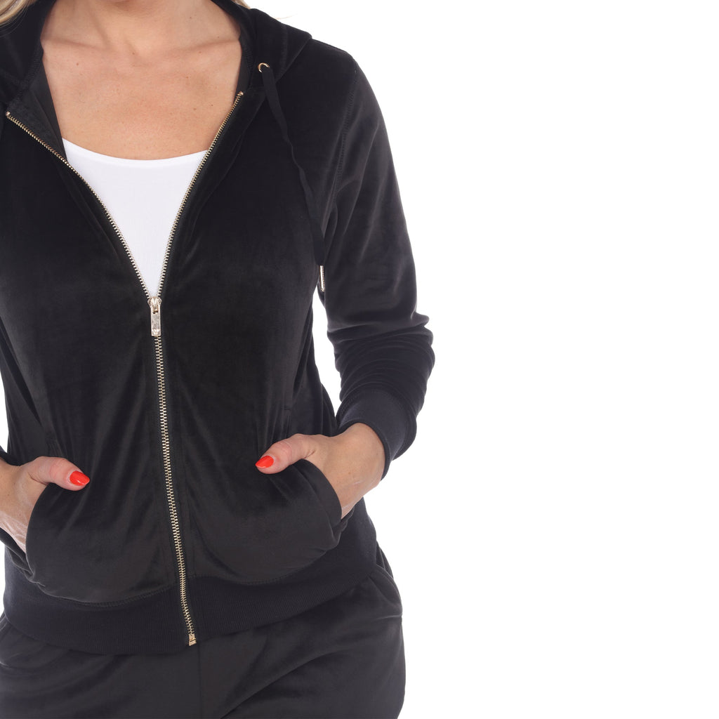 Women's 2 Piece Velour Tracksuit Set- 13 Colors Available