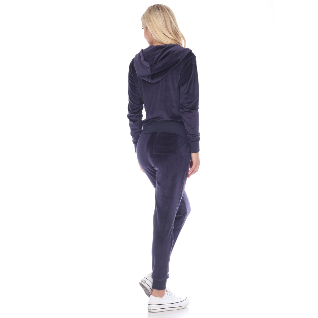 Women's 2 Piece Velour Tracksuit Set- 13 Colors Available