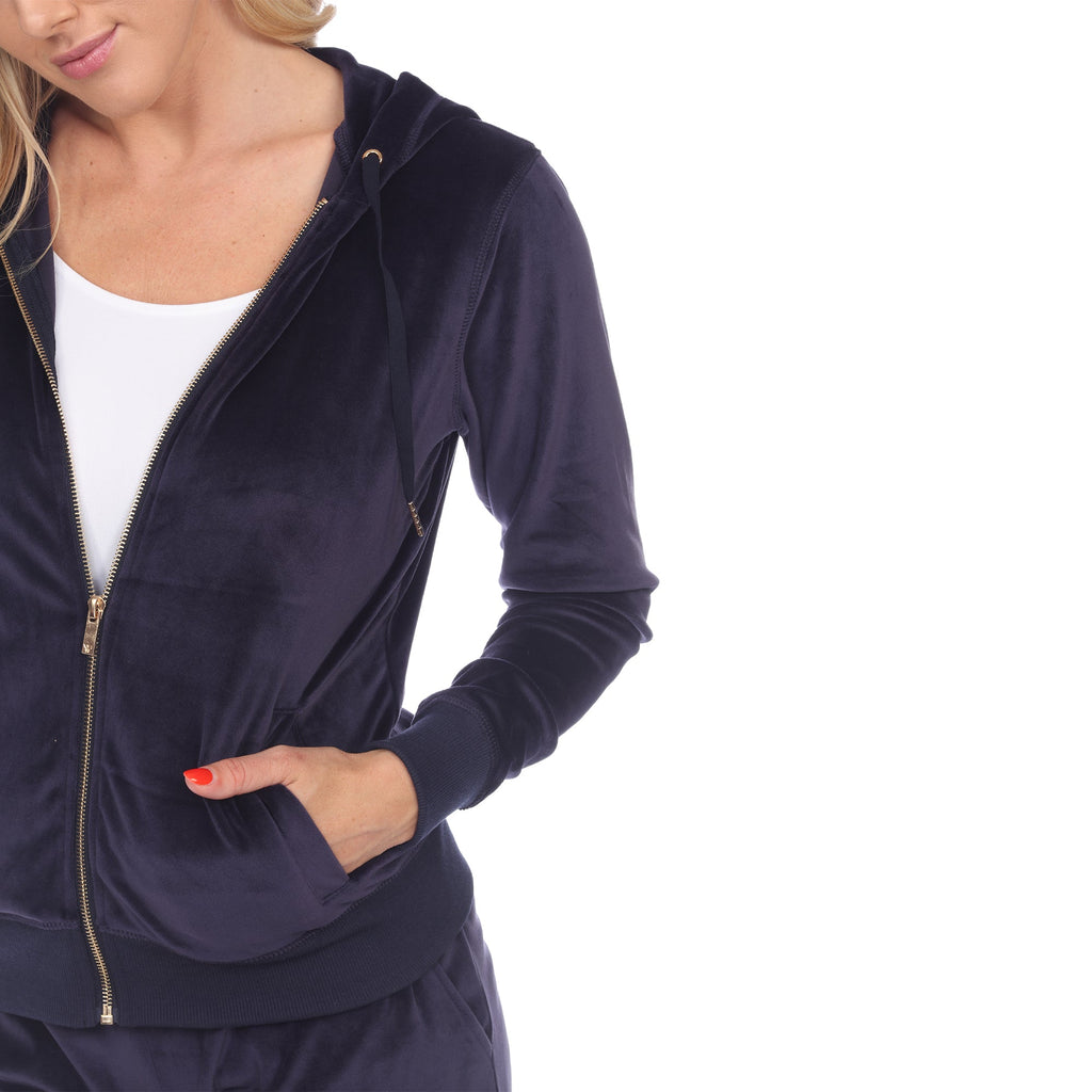 Women's 2 Piece Velour Tracksuit Set- 13 Colors Available