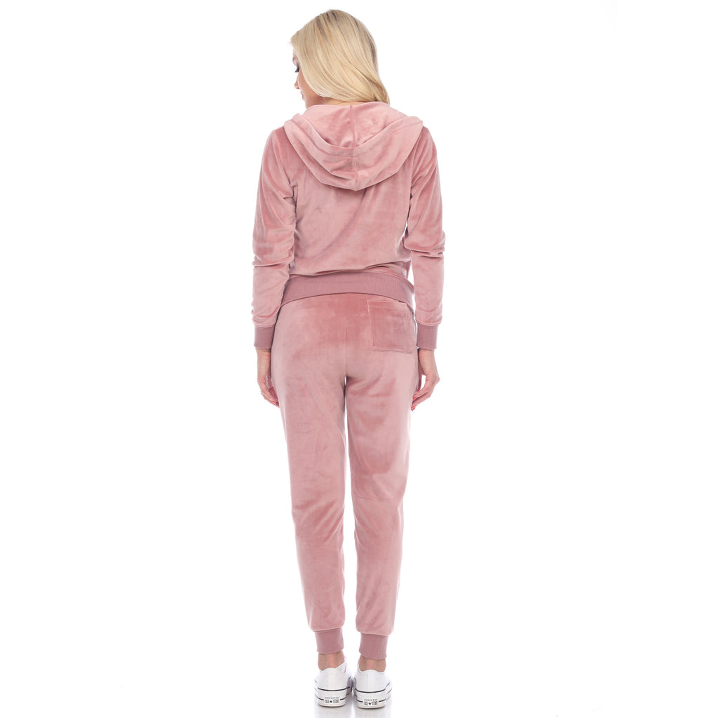 Women's 2 Piece Velour Tracksuit Set- 13 Colors Available