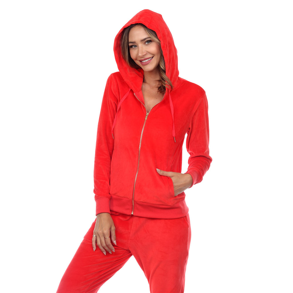 Women's 2 Piece Velour Tracksuit Set- 13 Colors Available