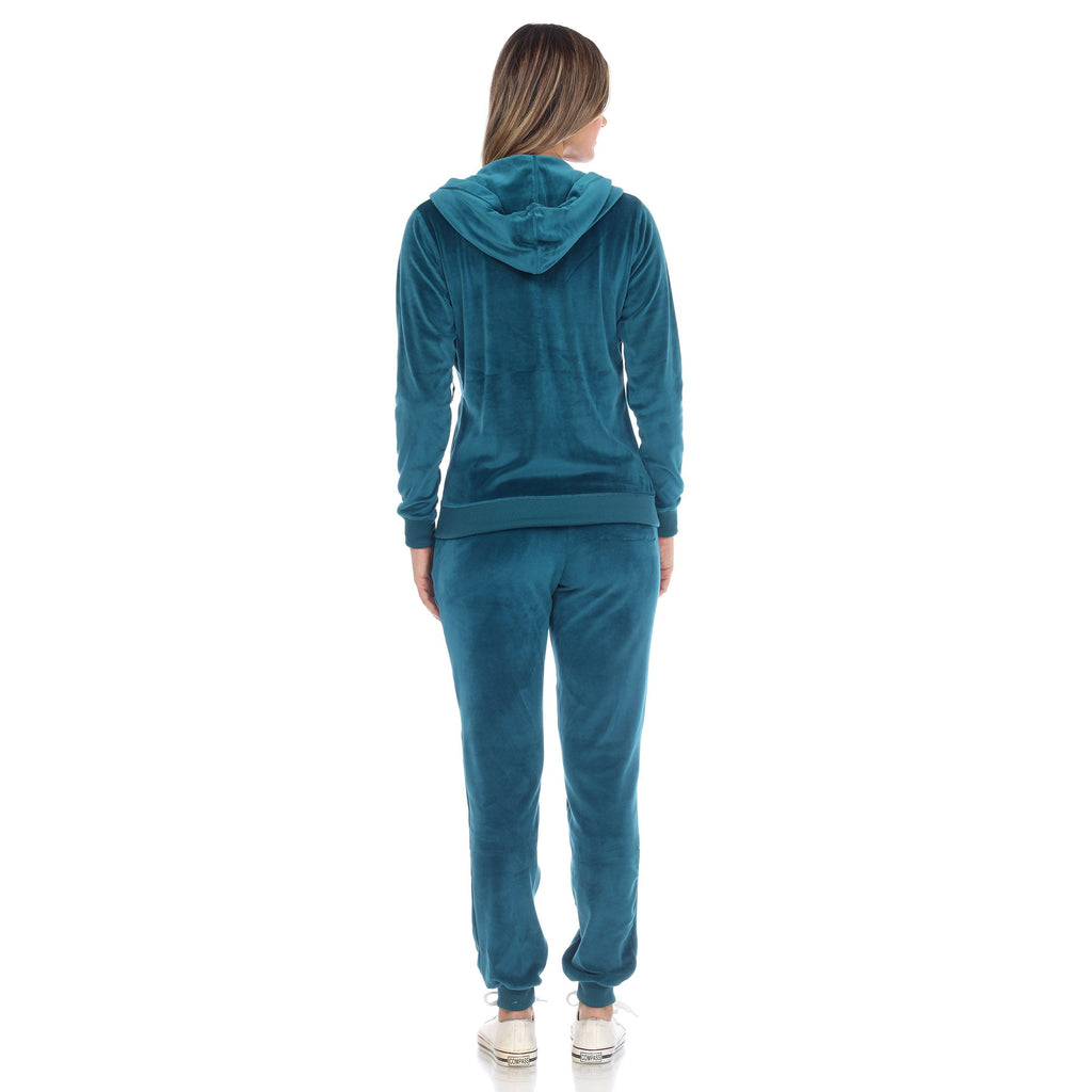 Women's 2 Piece Velour Tracksuit Set- 13 Colors Available