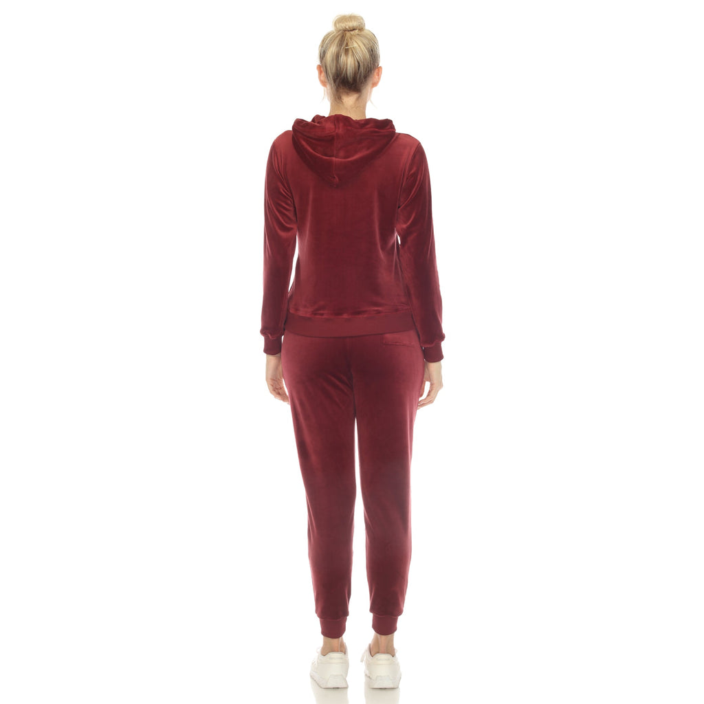 Women's 2 Piece Velour Tracksuit Set- 13 Colors Available