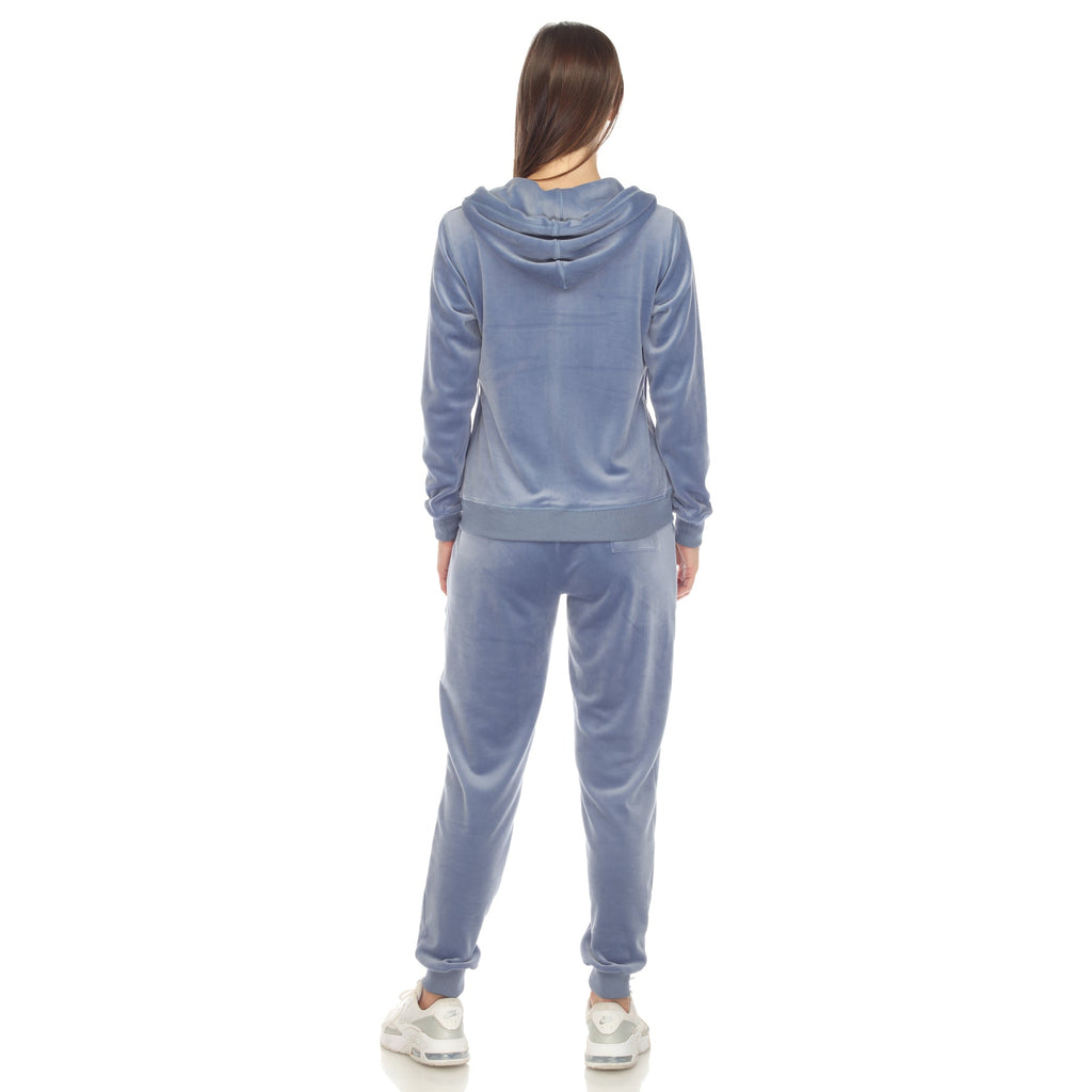 Women's 2 Piece Velour Tracksuit Set- 13 Colors Available