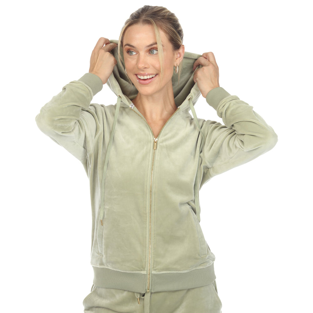 Women's 2 Piece Velour Tracksuit Set- 13 Colors Available