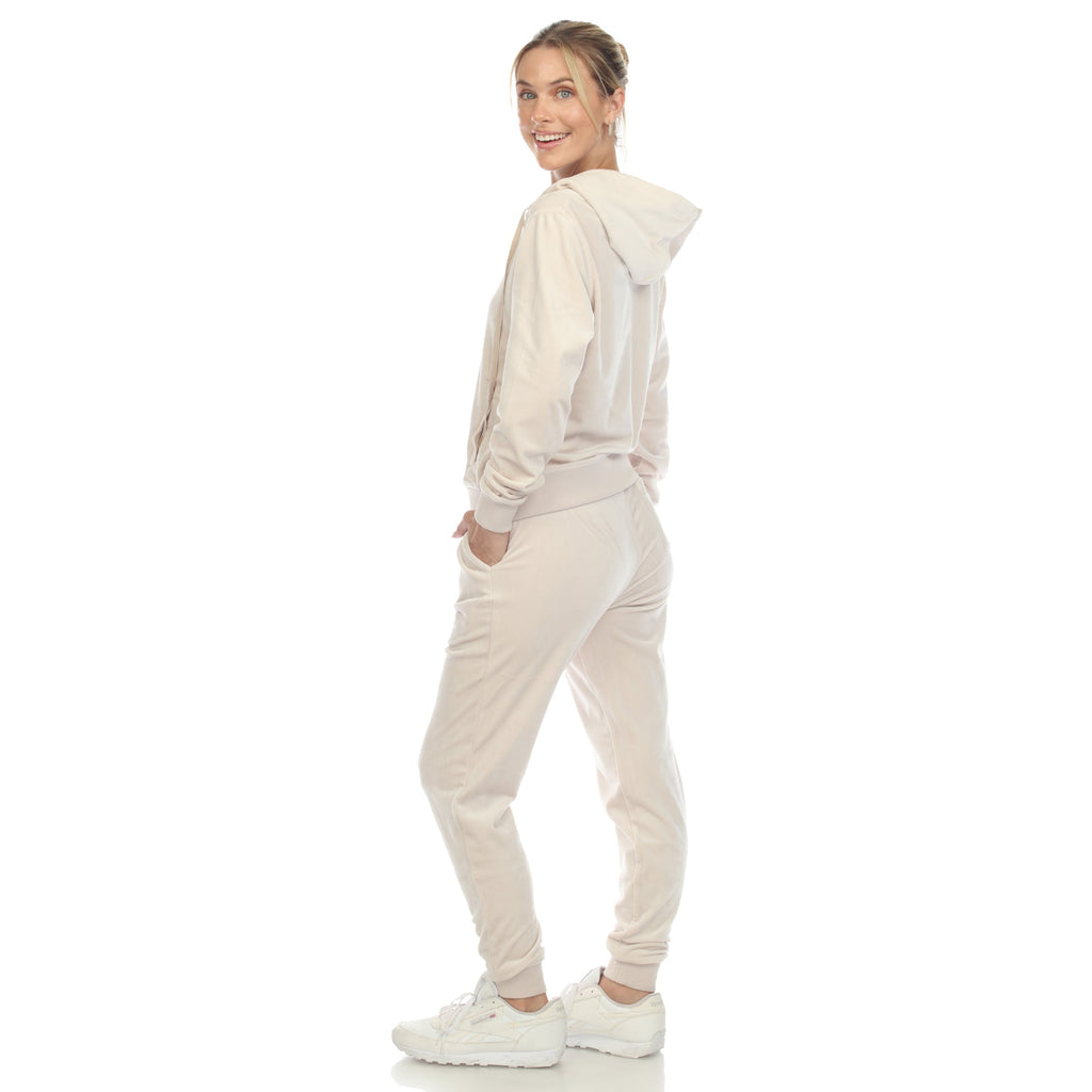 Women's 2 Piece Velour Tracksuit Set- 13 Colors Available