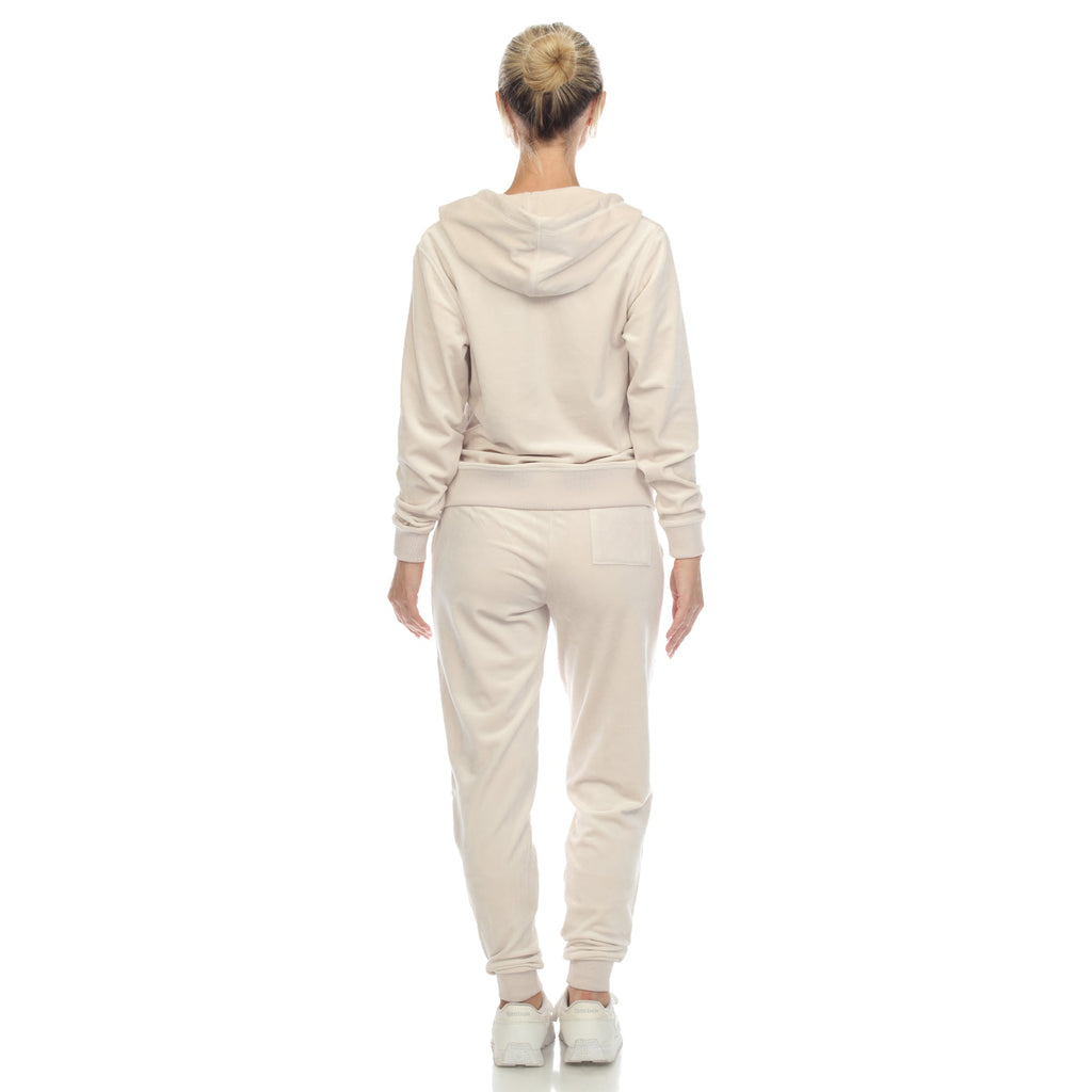 Women's 2 Piece Velour Tracksuit Set- 13 Colors Available