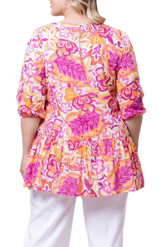 Oasis Tunic Top - Plus