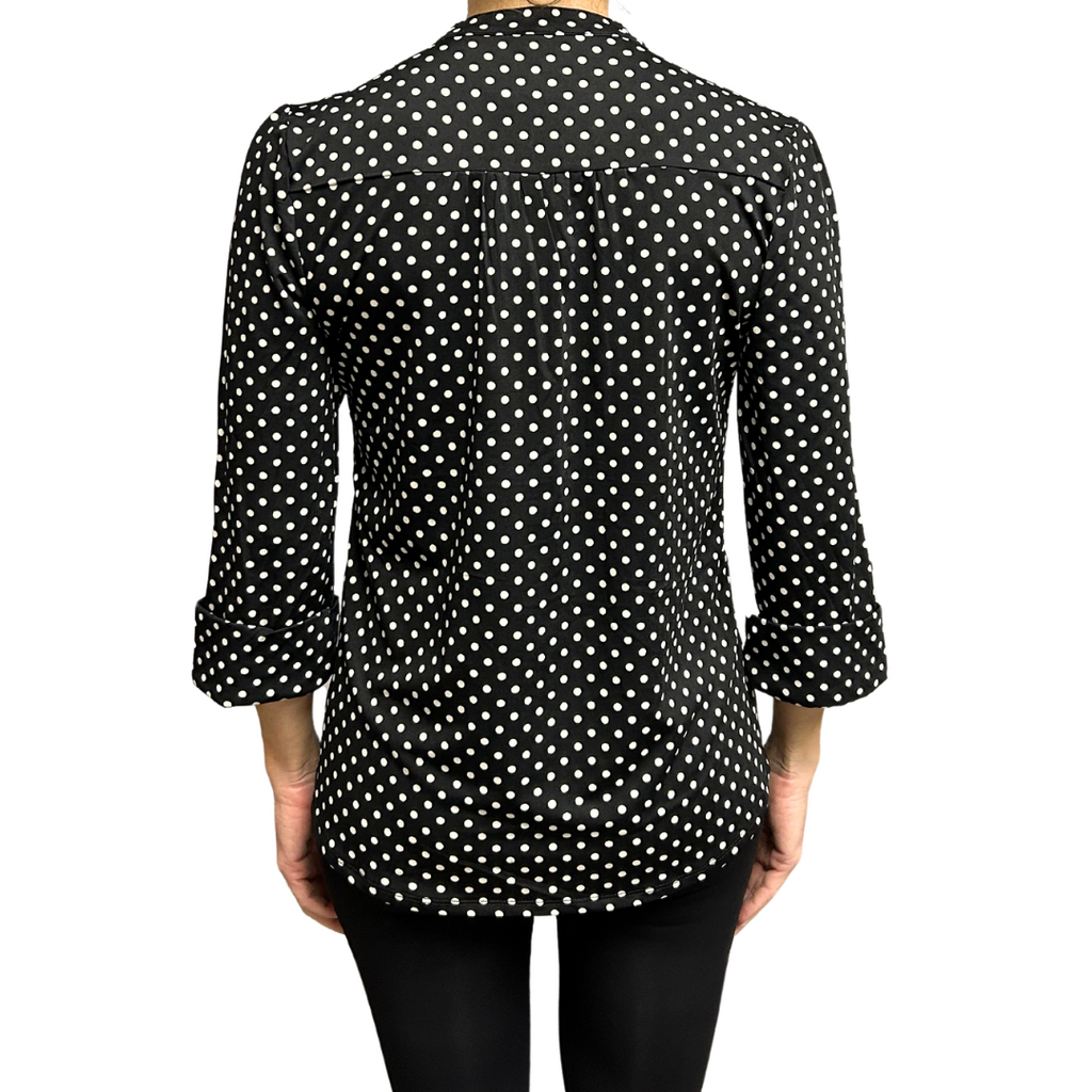 Black & White Polka Dot Popover